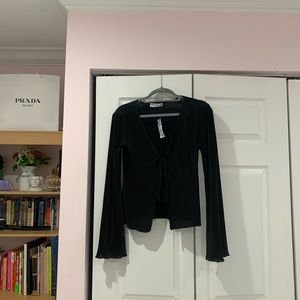 Social Tourist Hollister Black long sleeved top.